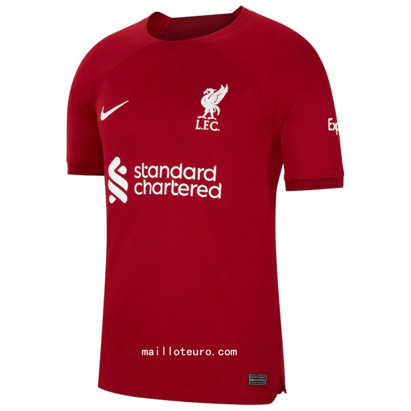nouveau maillot de football Liverpool 2023 2024 domicile pas cher