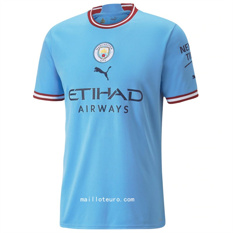 nouveau maillot de football Manchester City 2023 2024 domicile pas cher