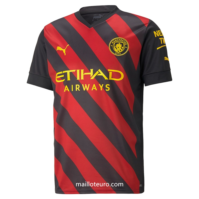 maillot de foot Manchester City 2023 2024 extérieur pas cher