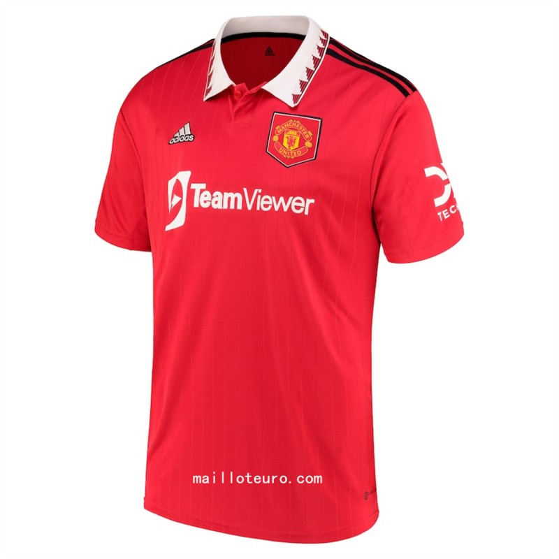 nouveau maillot de football Manchester United 2023 2024 domicile pas cher